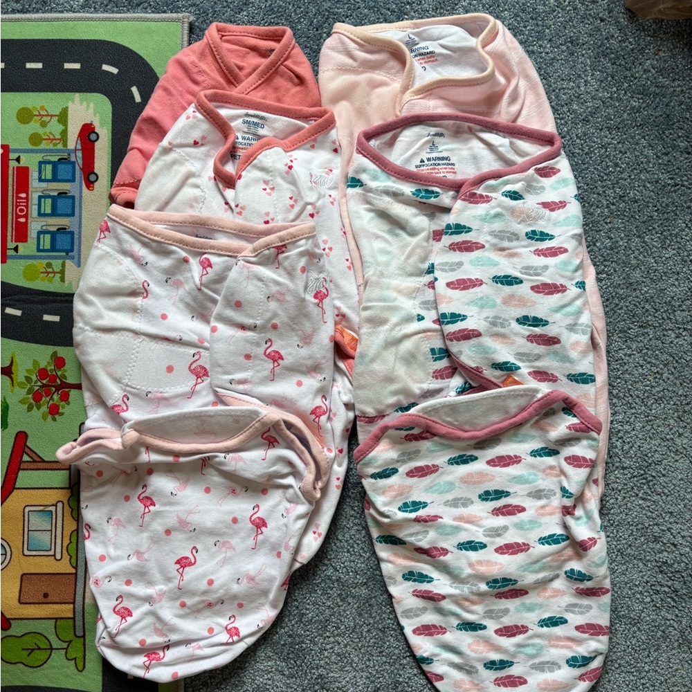 Velcro swaddles